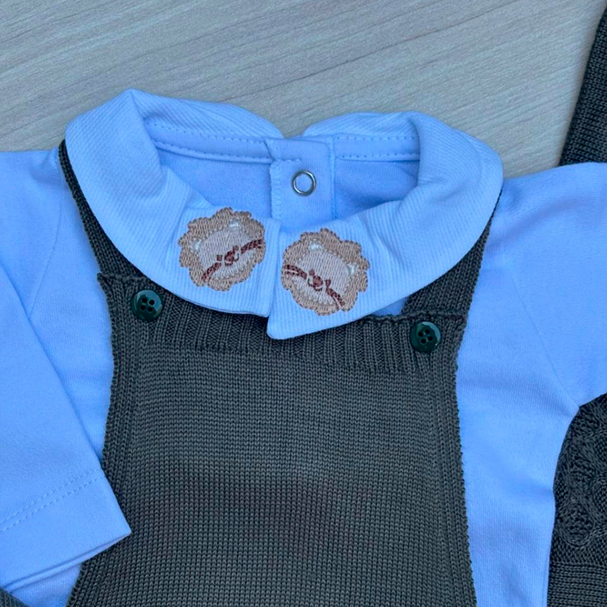 Saída Maternidade Tricot Daniel