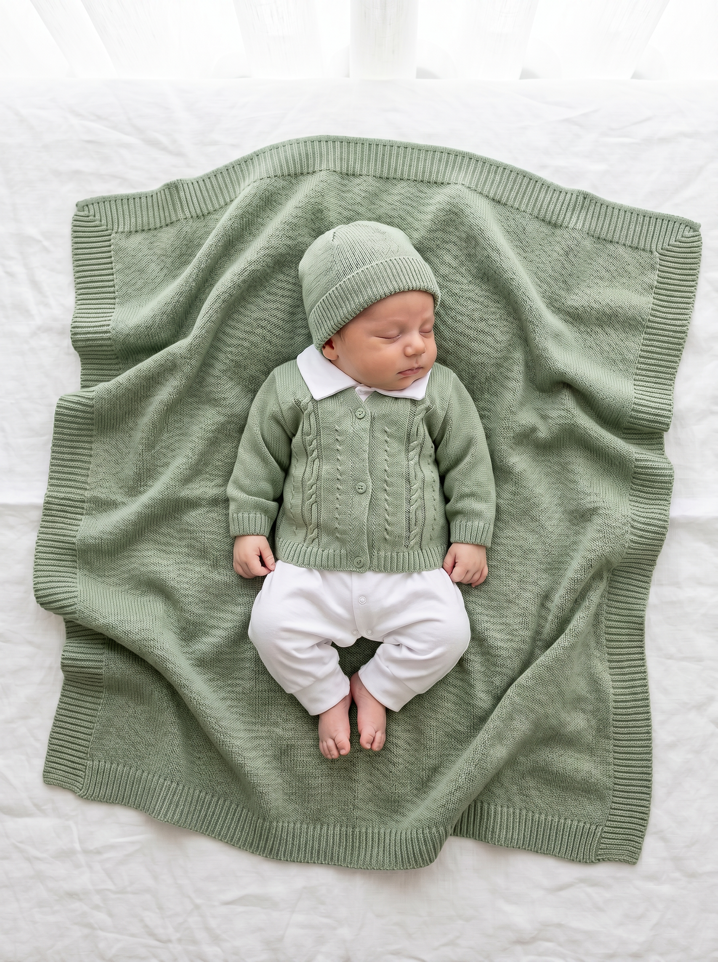 Saída Maternidade Tricot Wllian
