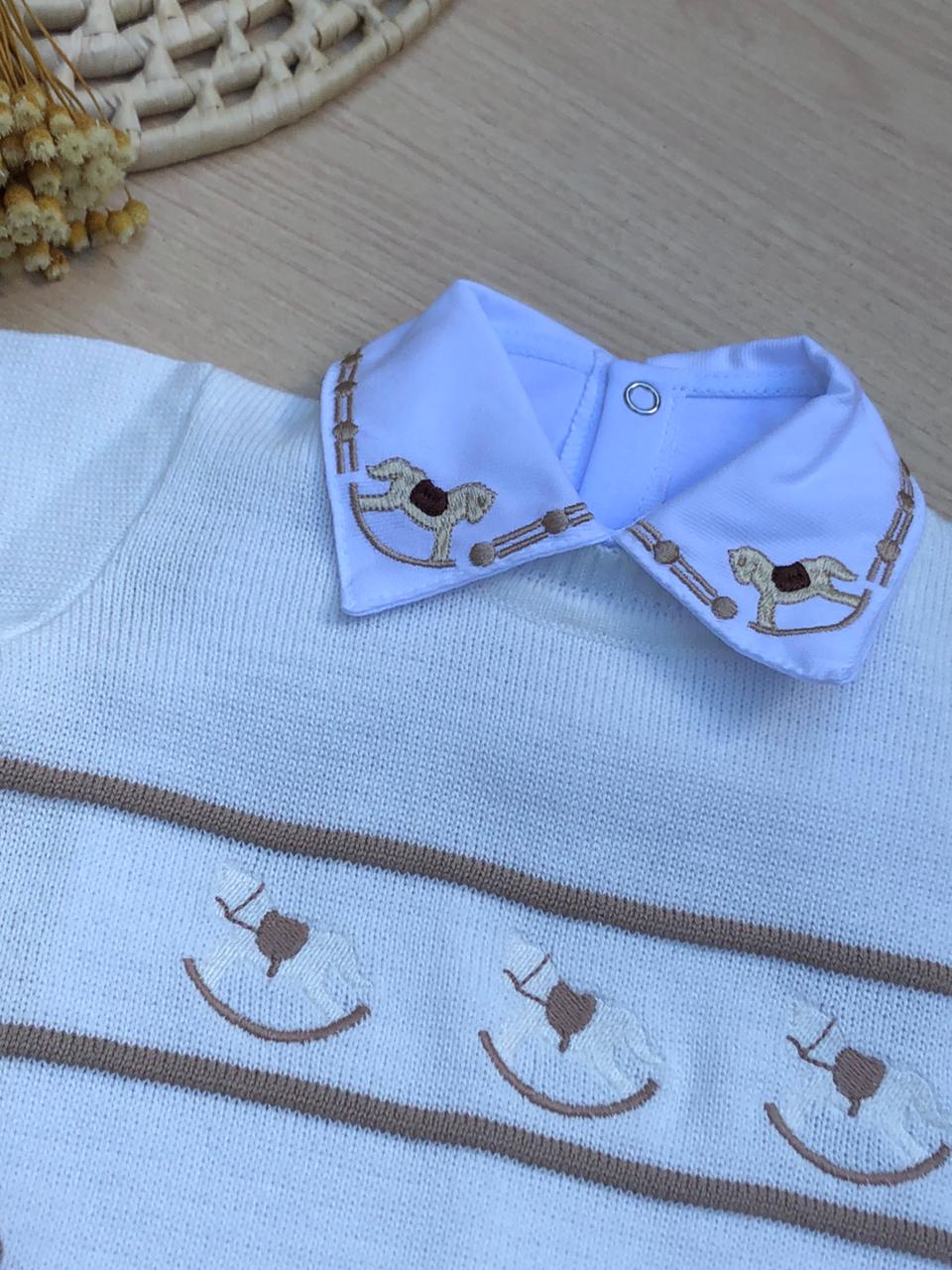 Saída Maternidade Tricot Bruno