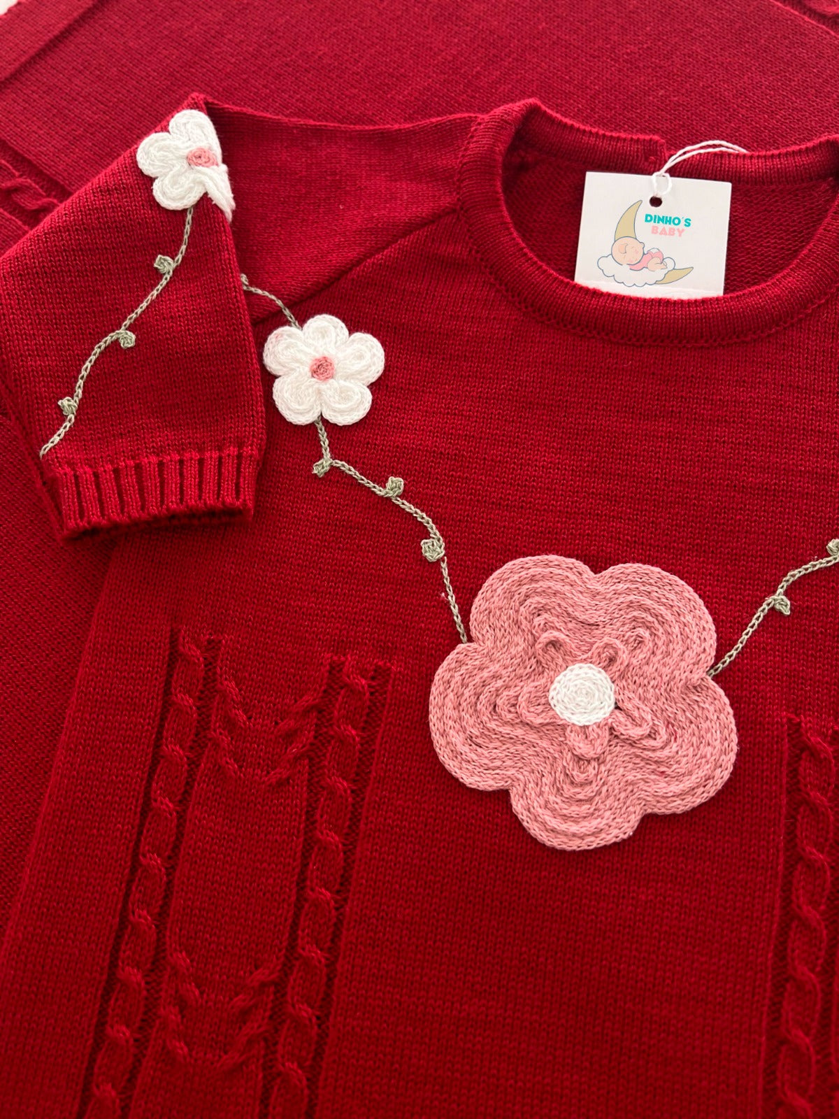 Saída Maternidade Tricot Nicole