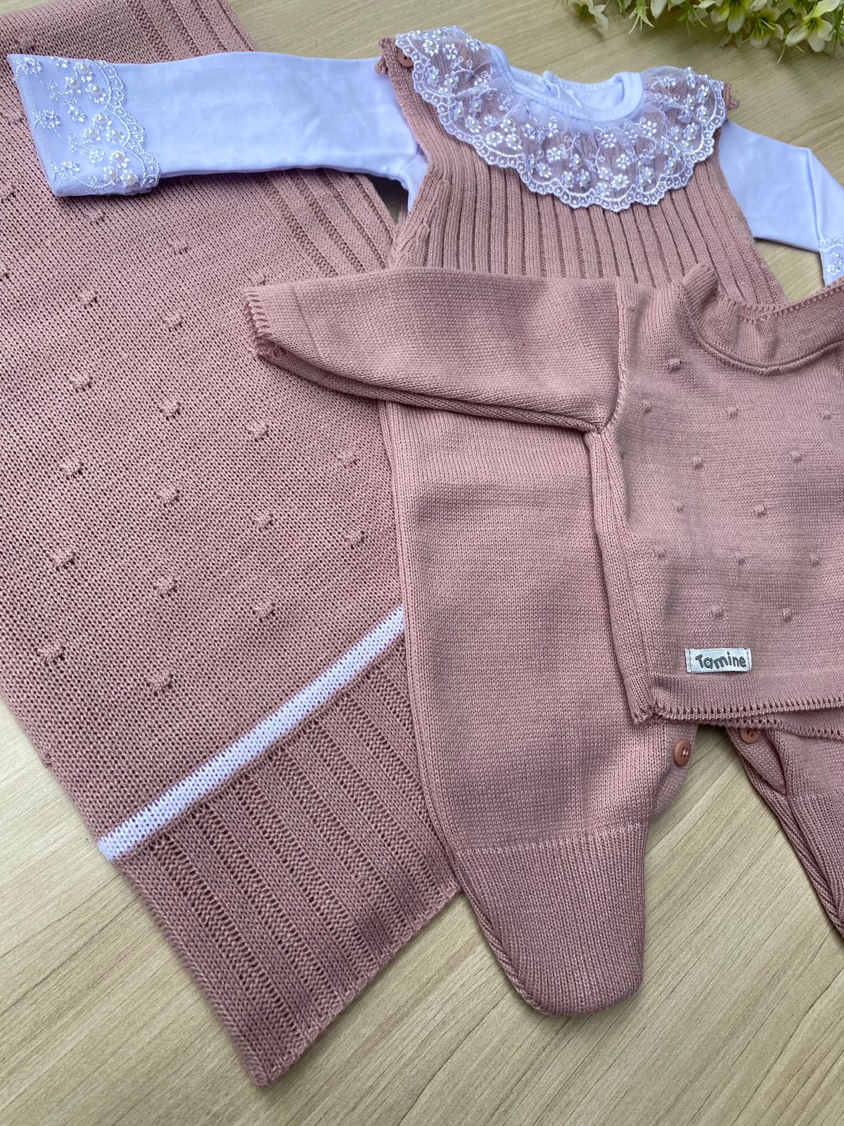 Saída Maternidade Tricot Valentina