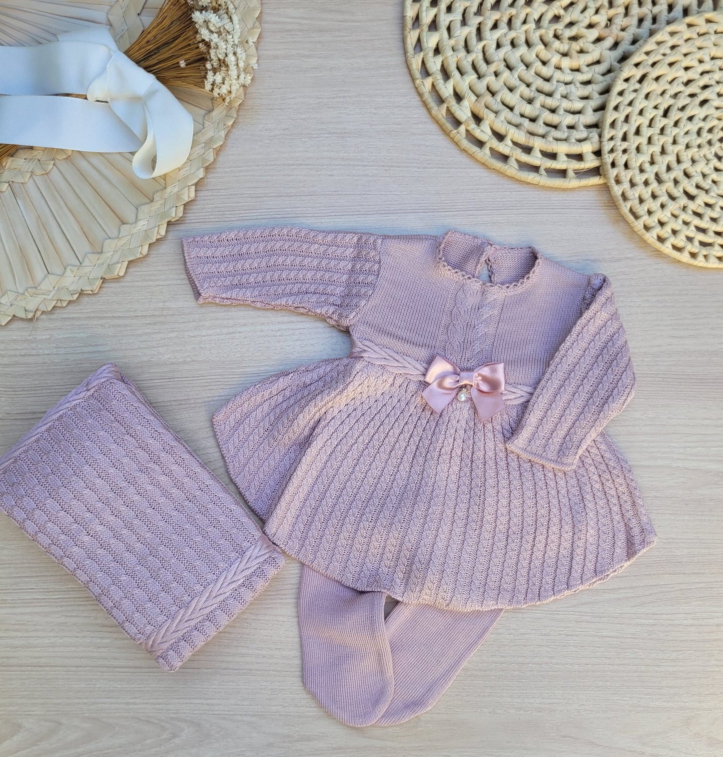 Saída Maternidade Tricot Alice