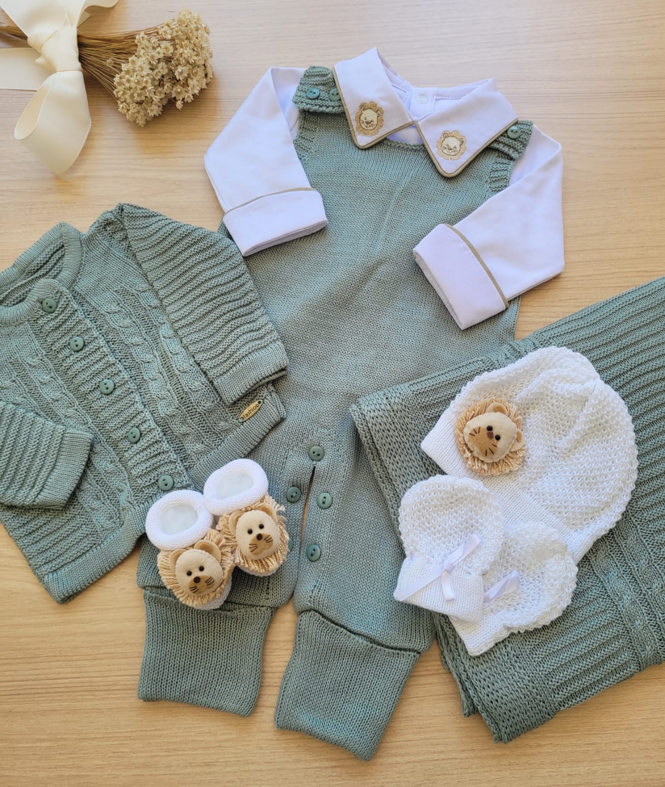 Saída Maternidade Tricot Alex