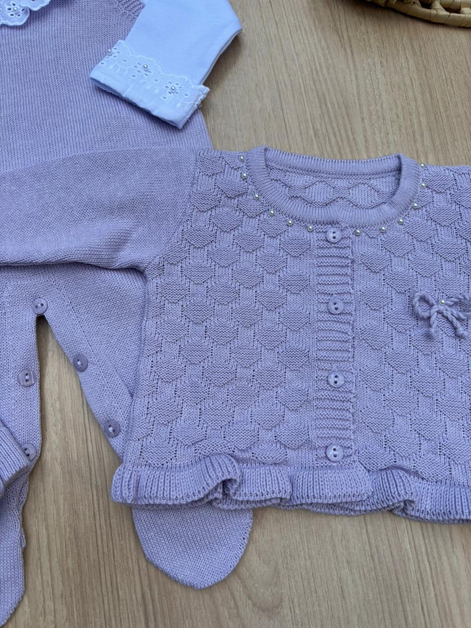 Saída Maternidade Tricot Charlotte