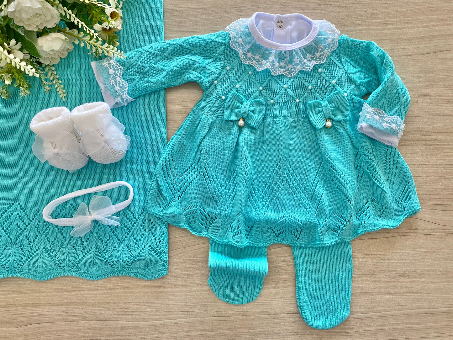 Saída Maternidade Tricot Giovanna