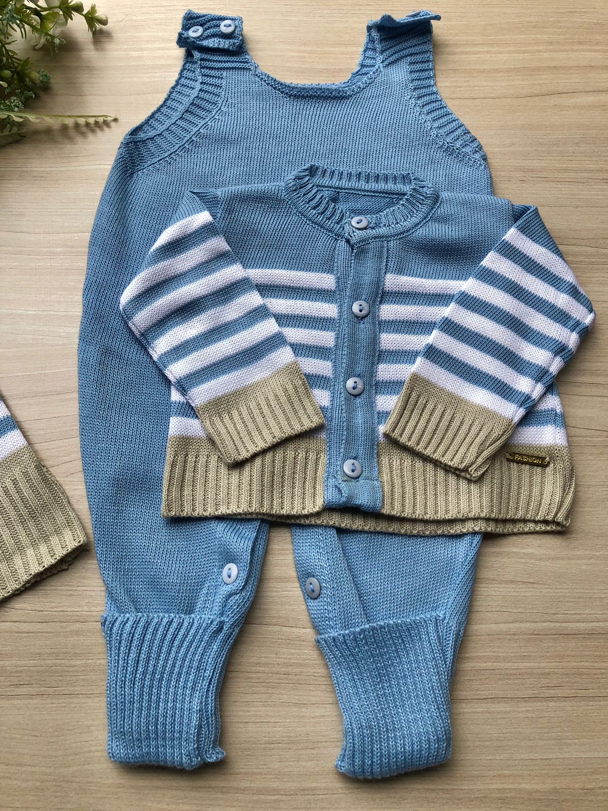 Saída Maternidade Tricot Gustavo
