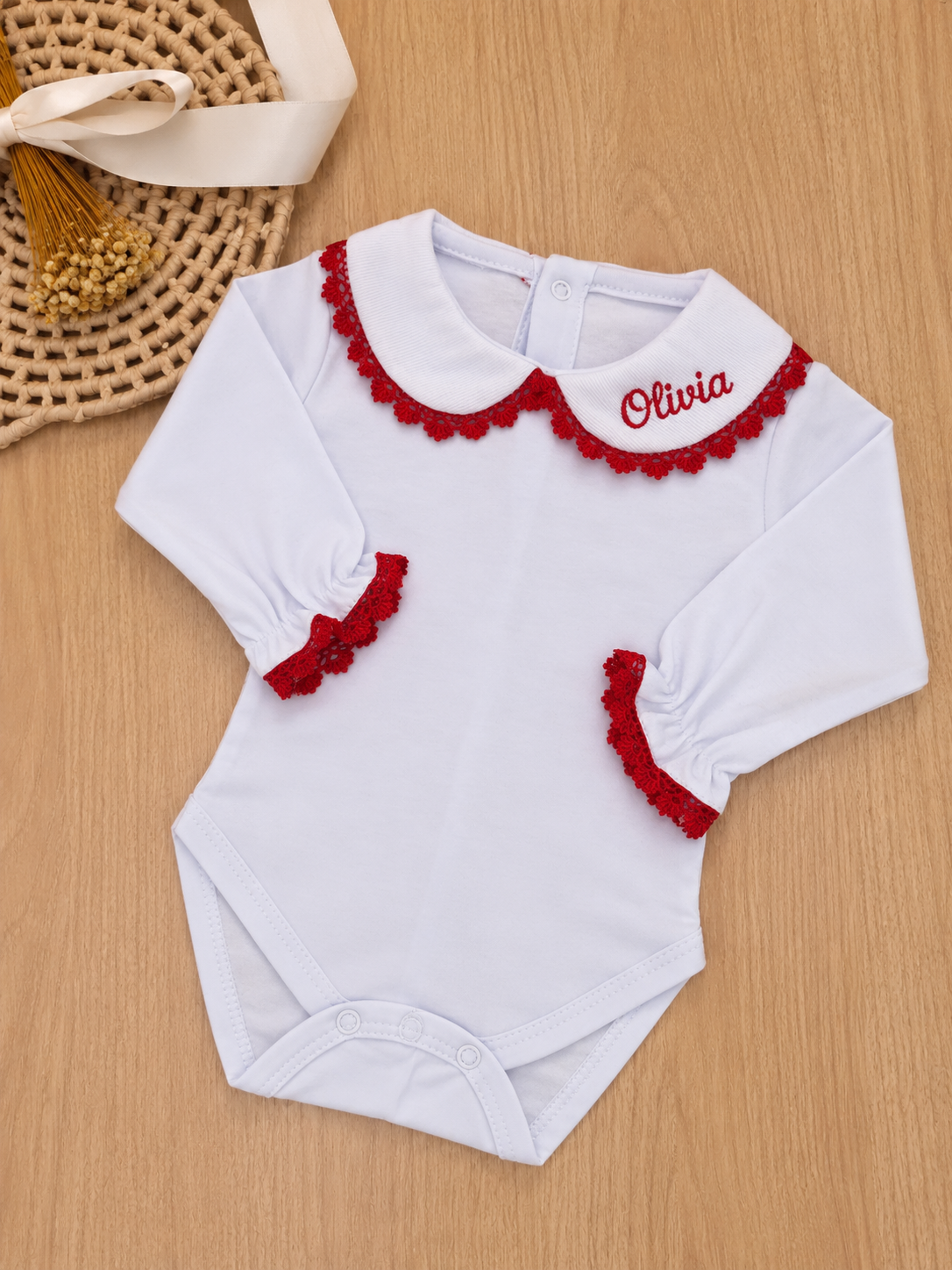 Body Bebê Guipir Personalizado