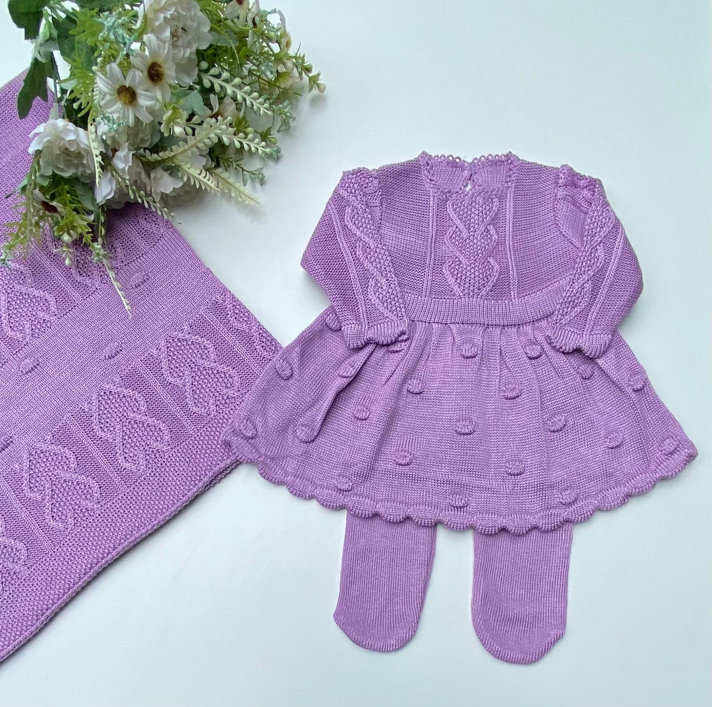 Saída Maternidade Tricot Lara