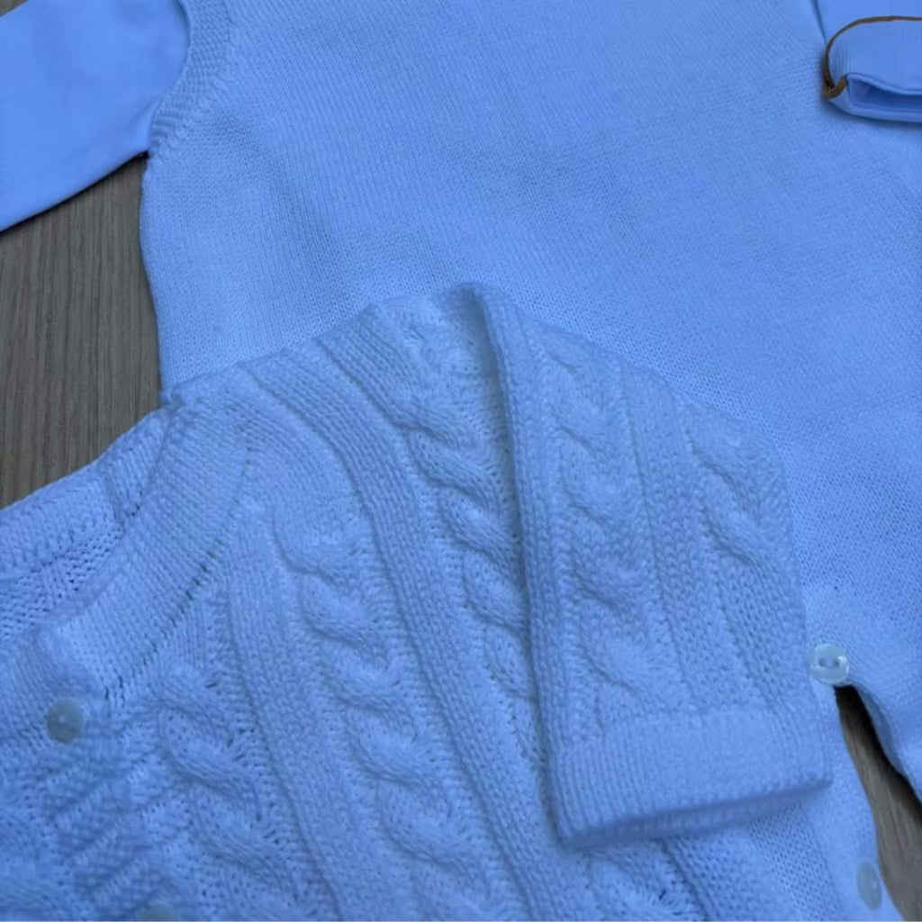 Saída Maternidade Tricot Eduardo
