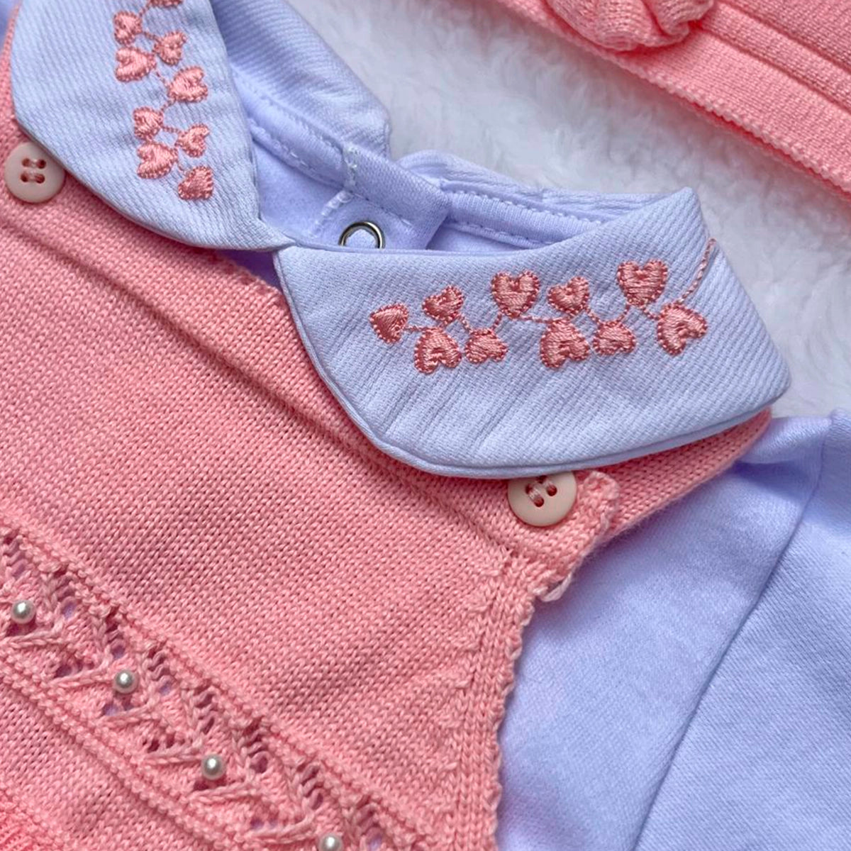 Macacão Bebê Tricot Ayla