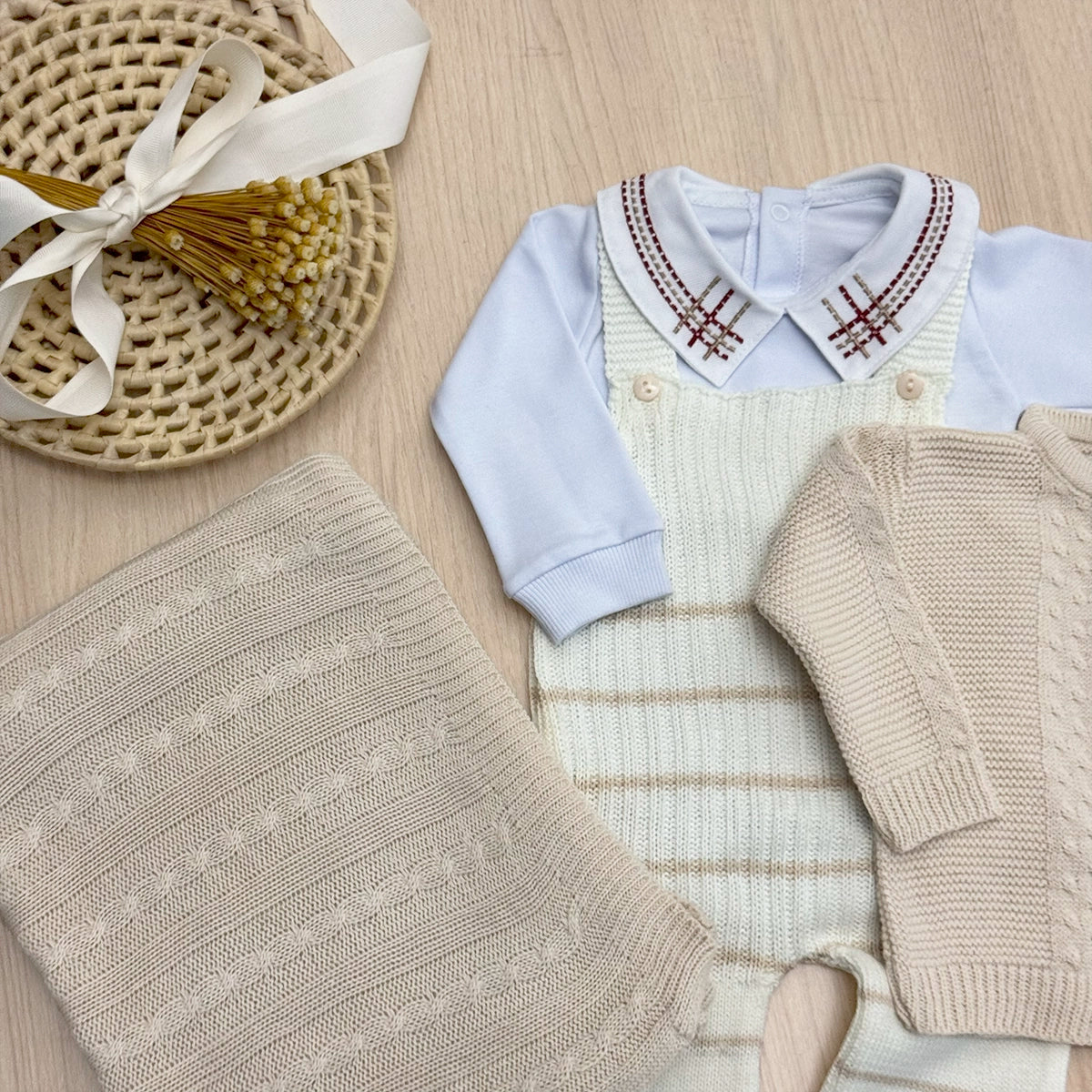 Saída Maternidade Tricot Vitor