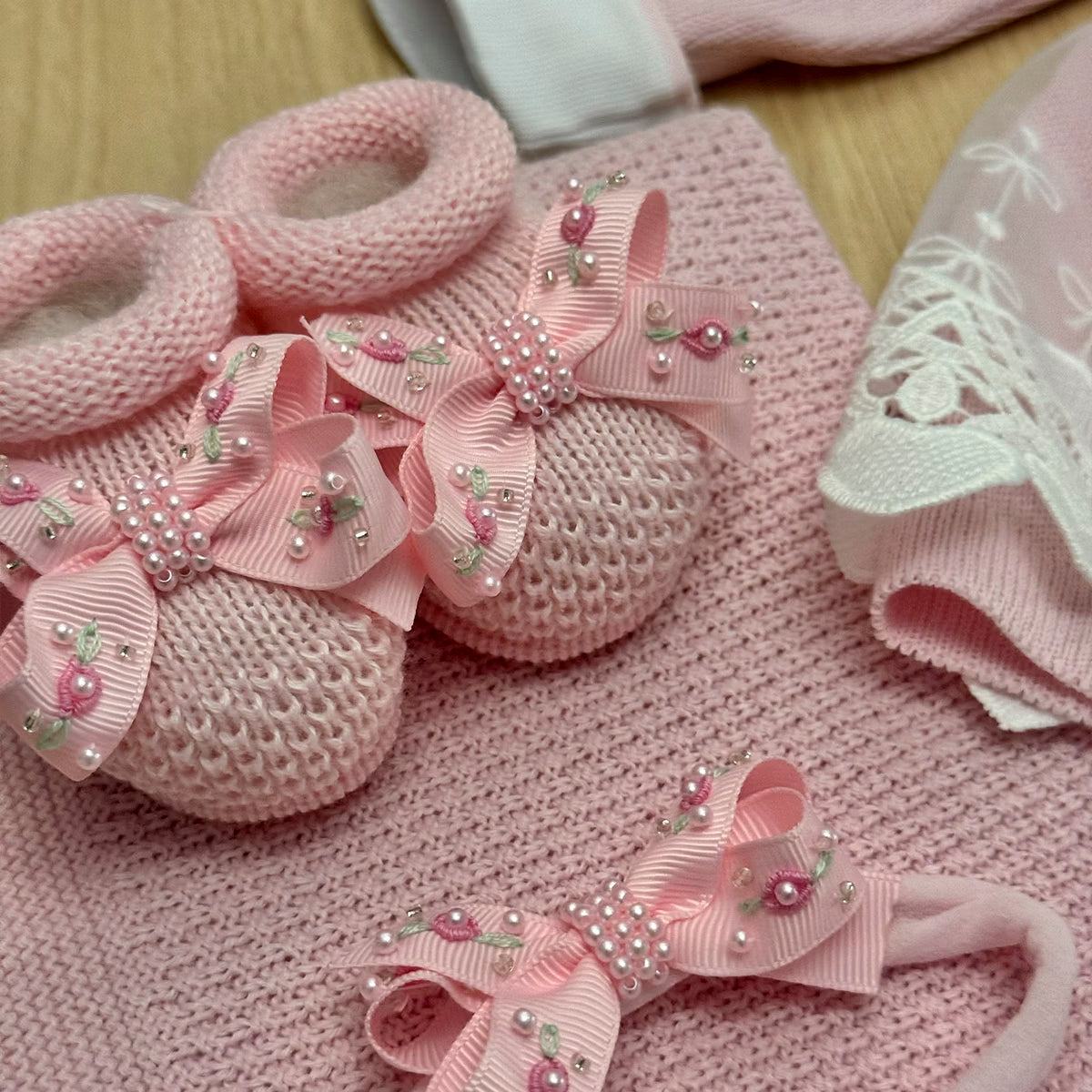 Saída Maternidade Tricot Patrícia
