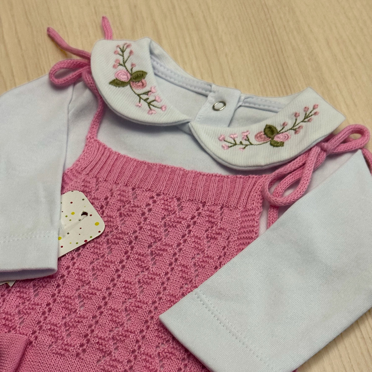 Romper Bebê Tricot Letícia