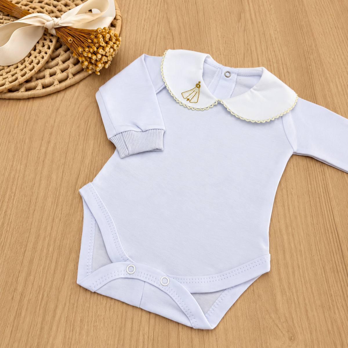 Body Bebê Nossa Senhora Batizado