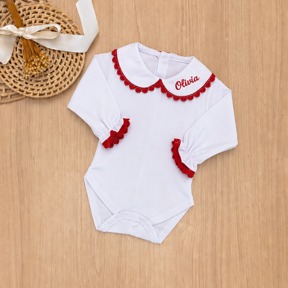 Body Bebê Guipir Personalizado