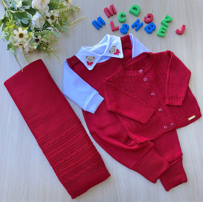 Saída Maternidade Tricot Cauã