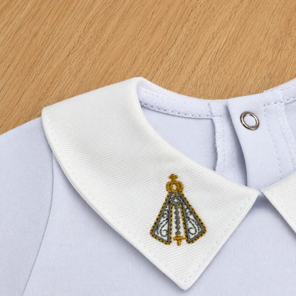 Body Bebê Nossa Senhora Batizado Personalizado