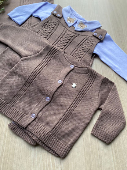 Saída Maternidade Tricot Levi