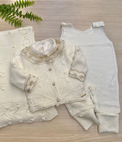 Saída Maternidade Tricot Bruna