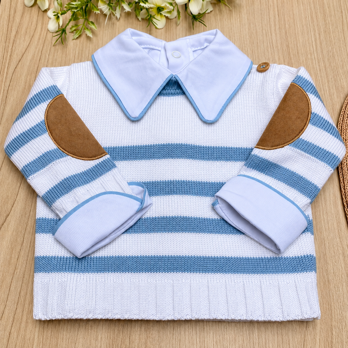 Saída Maternidade Tricot Ethan