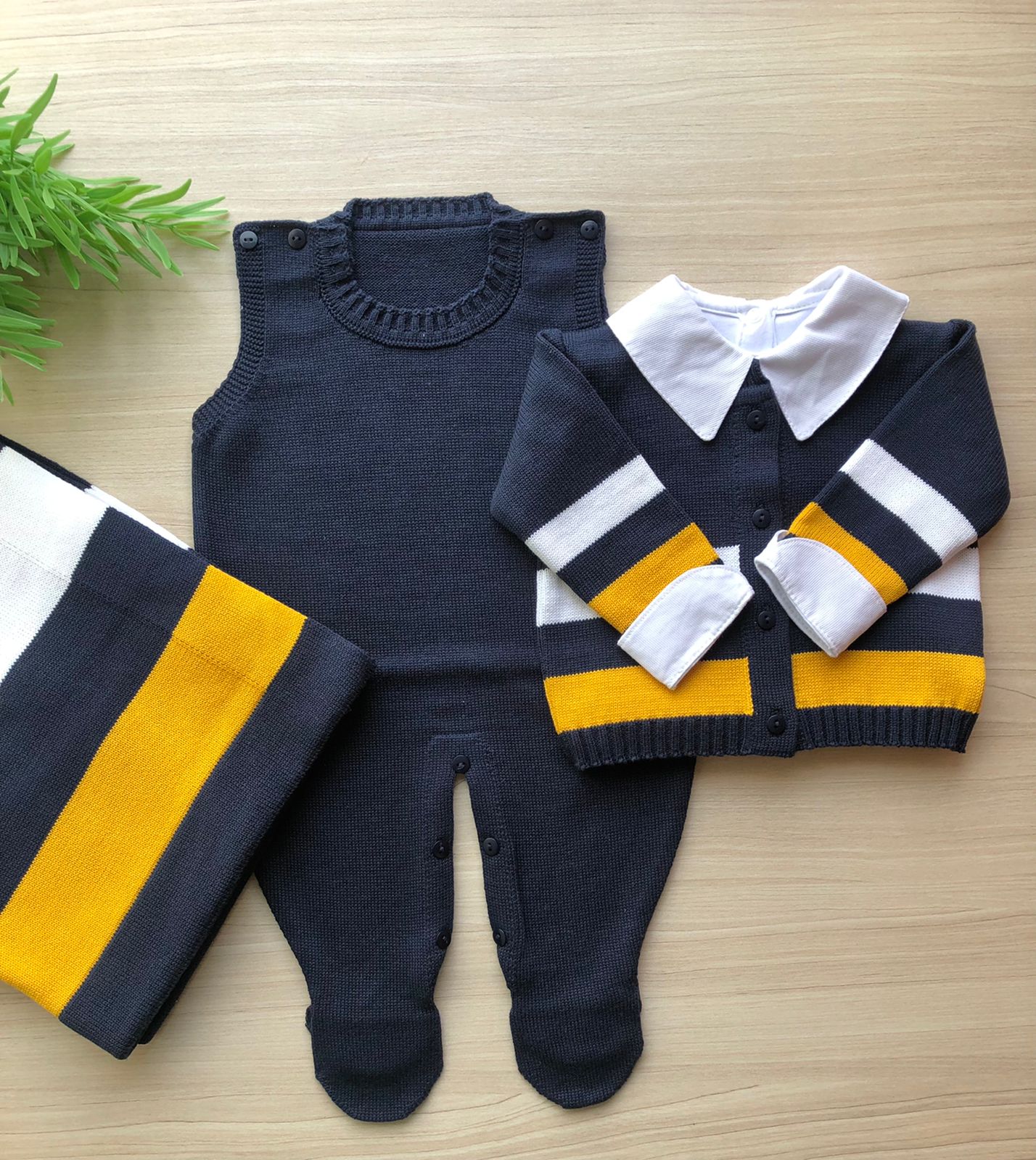 Saída Maternidade Tricot Luan
