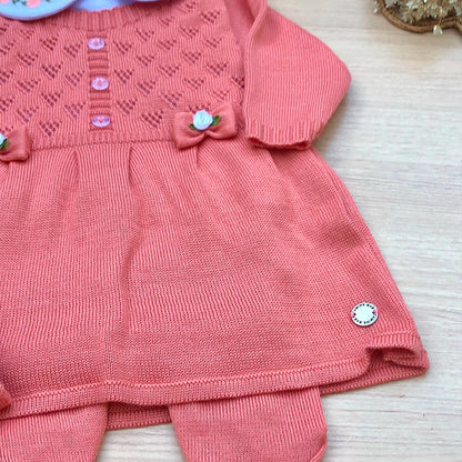 Saída Maternidade Tricot Rococo