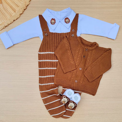Saída Maternidade Tricot Logan