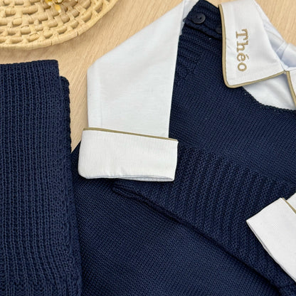 Saída Maternidade Tricot Alex Personalizado