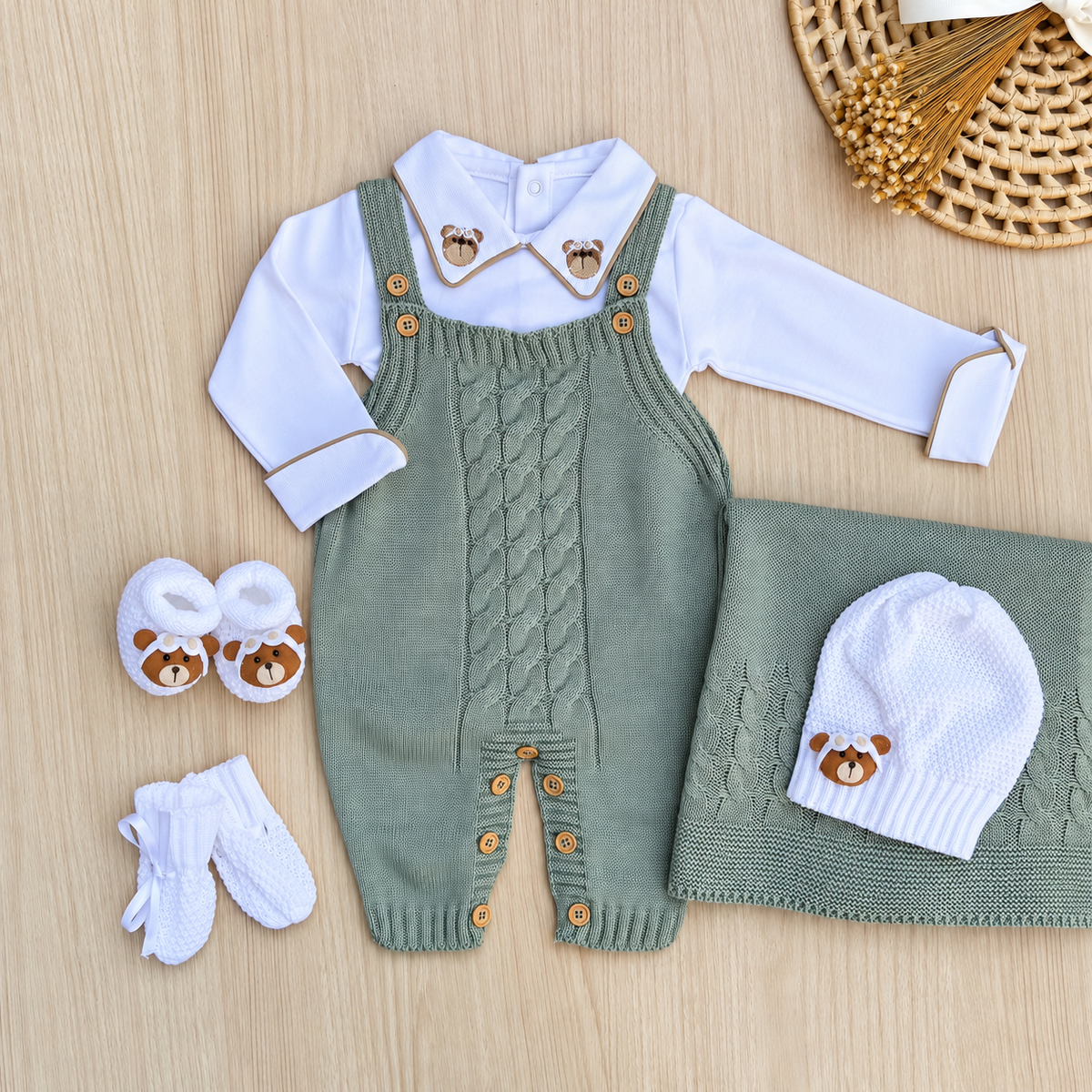 Saída Maternidade Tricot Thiago