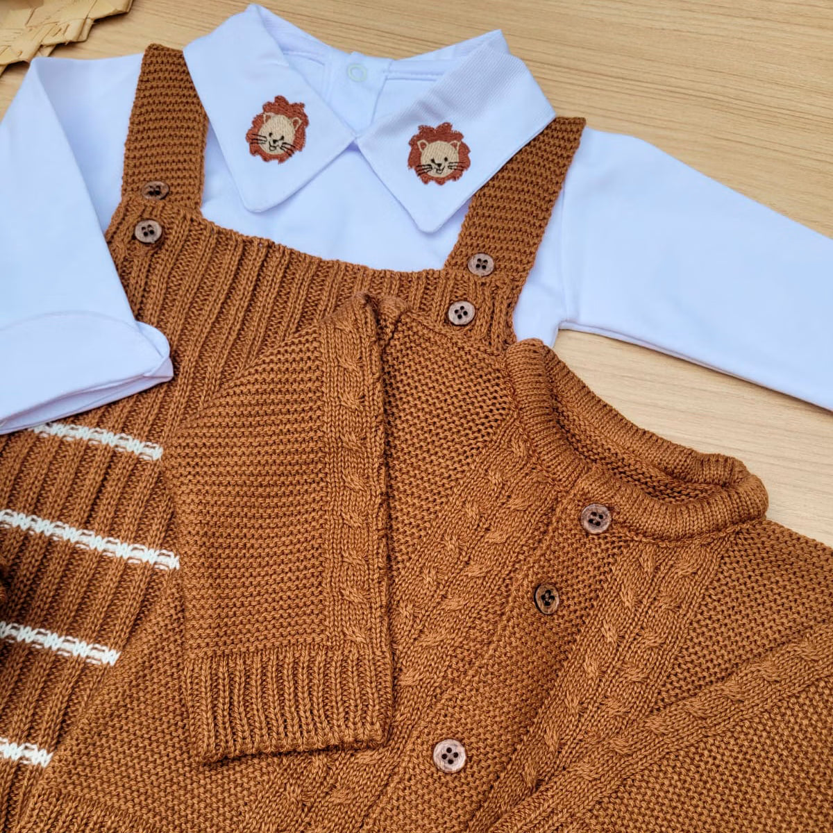 Saída Maternidade Tricot Logan