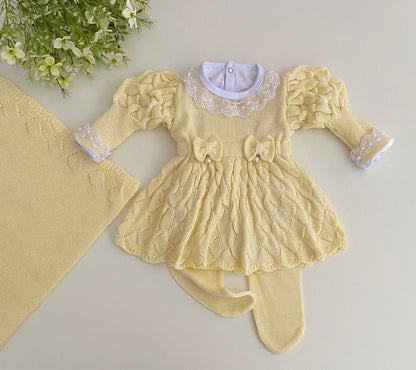 Saída Maternidade Tricot Bianca