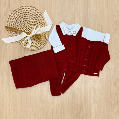 Saída Maternidade Tricot Alex Personalizado