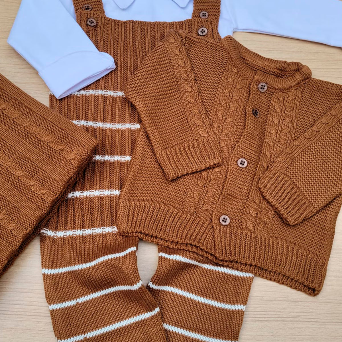 Saída Maternidade Tricot Logan