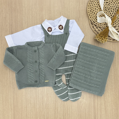 Saída Maternidade Tricot Logan