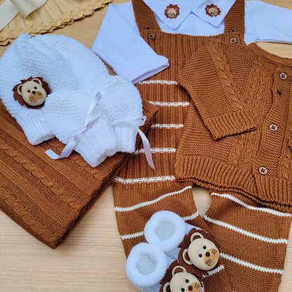 Saída Maternidade Tricot Logan