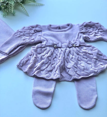 Saída Maternidade Tricot Bianca