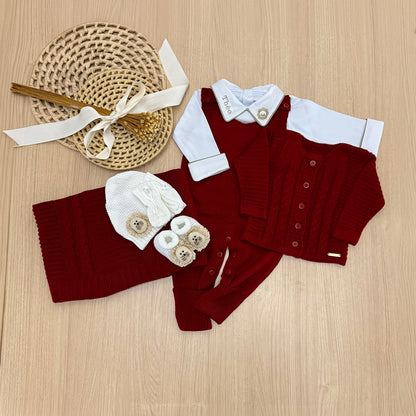 Saída Maternidade Tricot Alex Personalizado