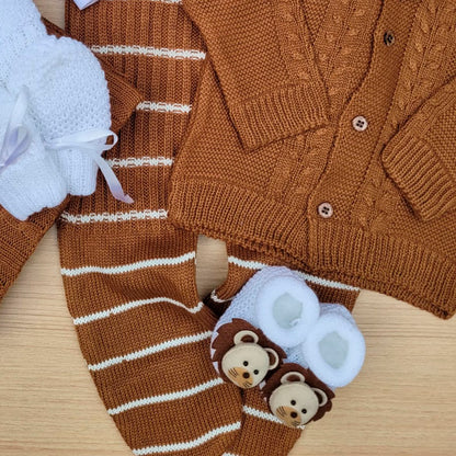 Saída Maternidade Tricot Logan