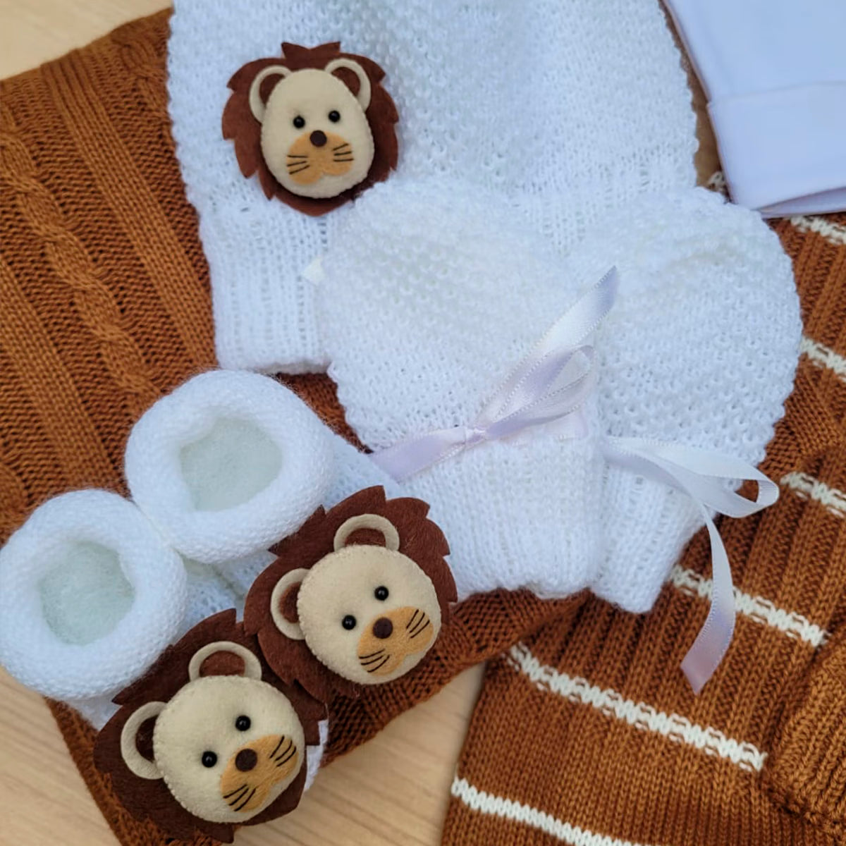 Saída Maternidade Tricot Logan