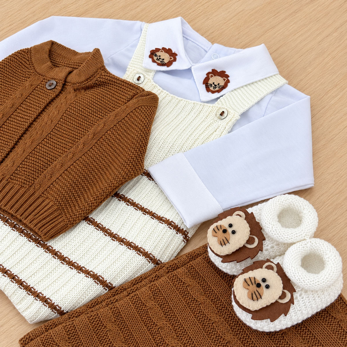 Saída Maternidade Tricot Logan