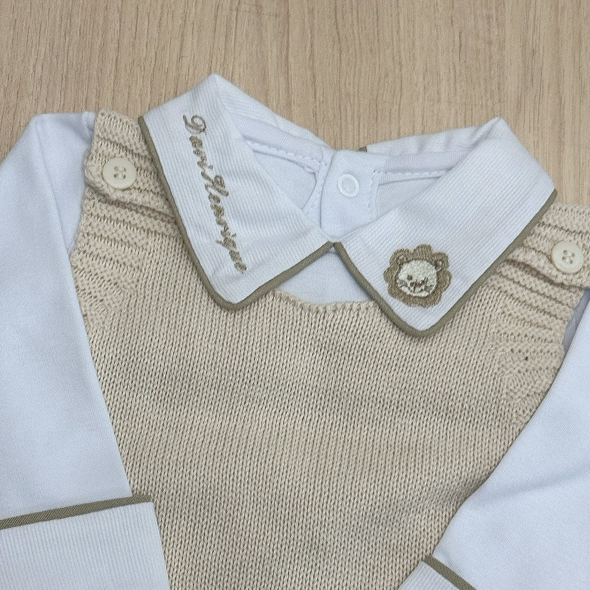 Saída Maternidade Tricot Alex Personalizado