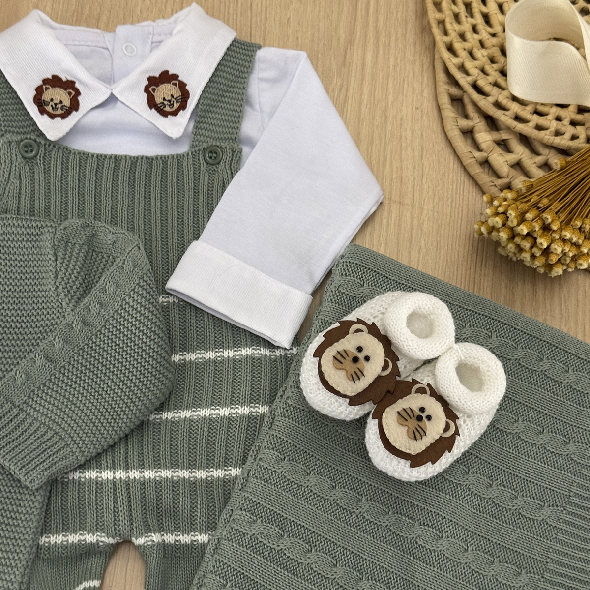 Saída Maternidade Tricot Logan