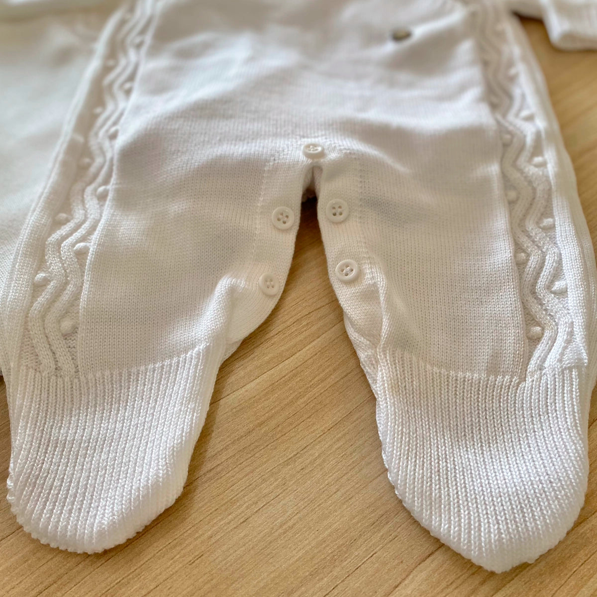 Saída Maternidade Tricot Bolotas