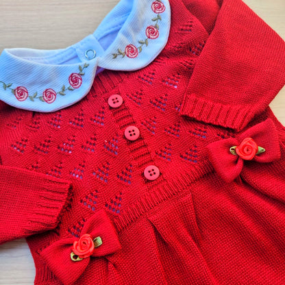Saída Maternidade Tricot Rococo