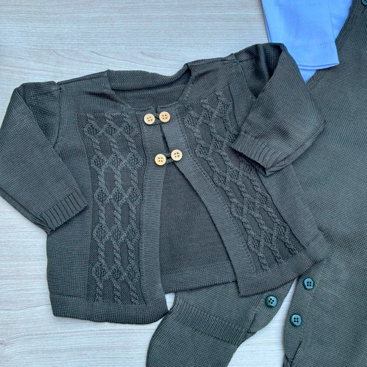 Saída Maternidade Tricot Daniel