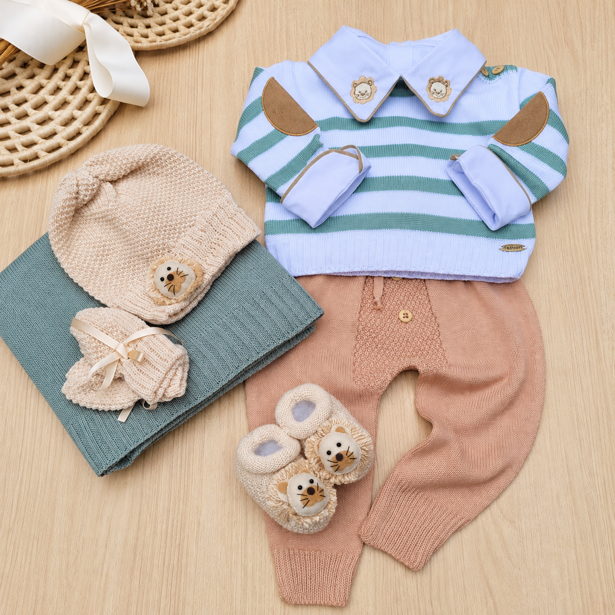 Saída Maternidade Tricot Ethan