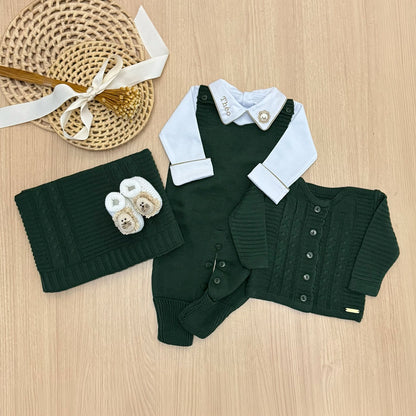Saída Maternidade Tricot Alex Personalizado