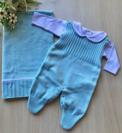 Saída Maternidade Tricot Happy