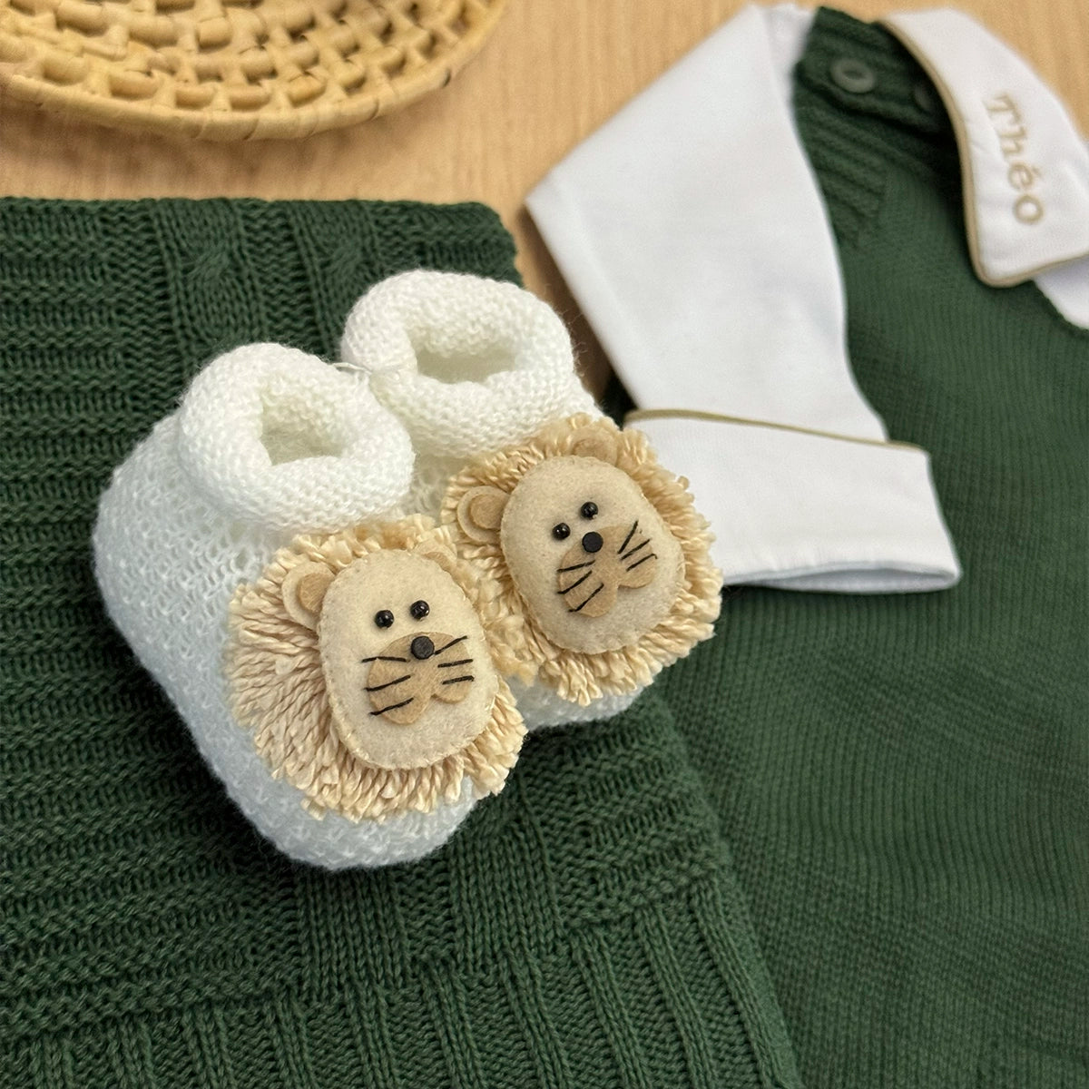 Saída Maternidade Tricot Alex Personalizado