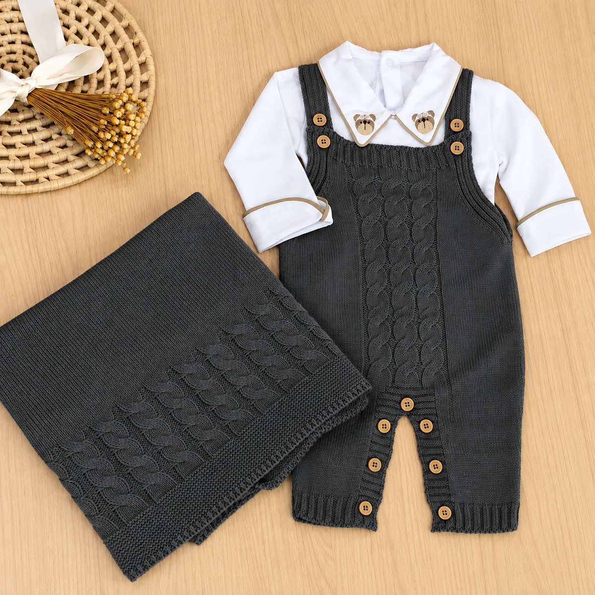 Saída Maternidade Tricot Thiago
